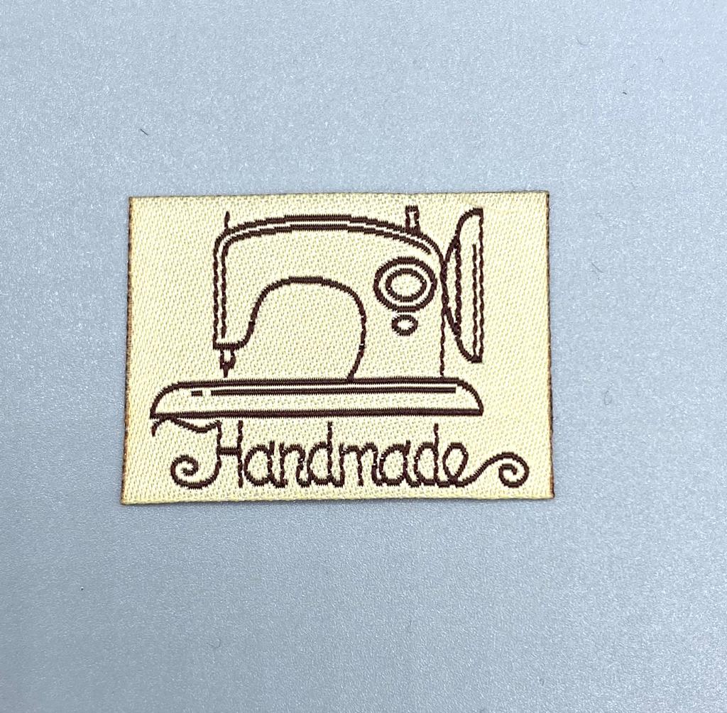 ETIQUETA HANMADE MÁQUINA DE COSER