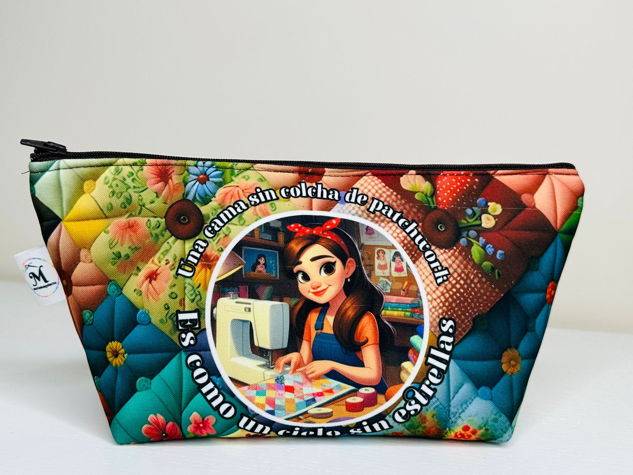 NECESER UNA CAMA SIN COLCHA DE PATCHWORK ES COMO UN CIELO SIN ESTRELLAS