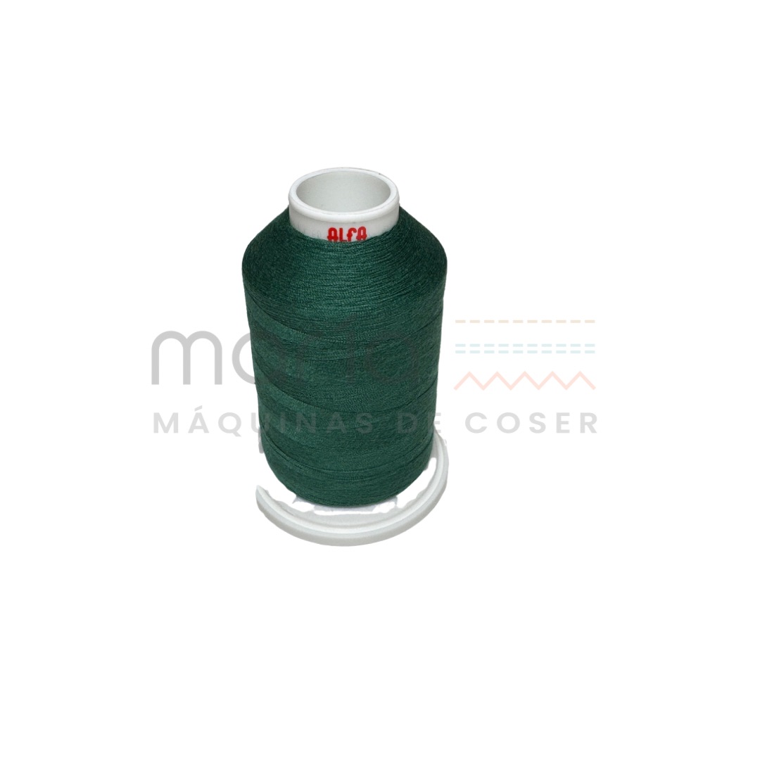 Cono de hilo Alfa verde 281