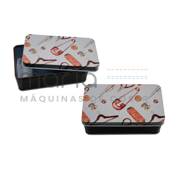 CAJA LATA IMPERDIBLE